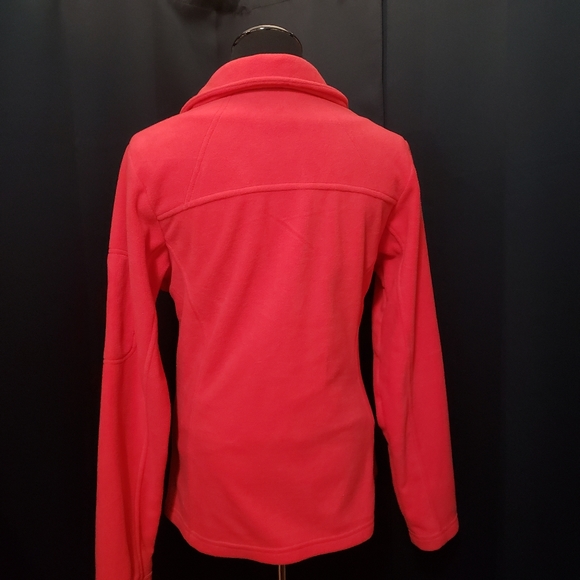 Columbia Fleece Red Jacket - Picture 7 of 8